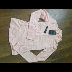 XS Nike Dry Fit Training zip up ( rose pink)